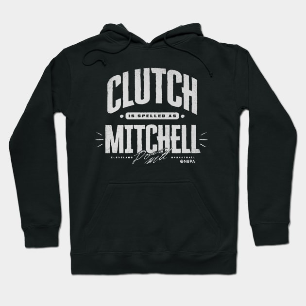 Donovan Mitchell Cleveland Clutch Hoodie by TodosRigatSot